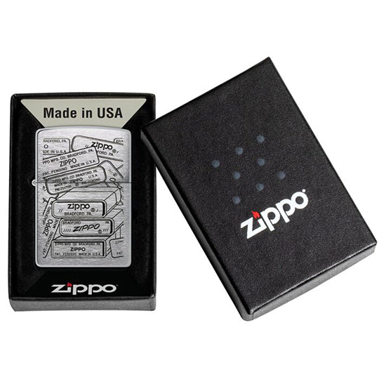 ZIPPO 48713 BOTTOM STAMP DESIGN