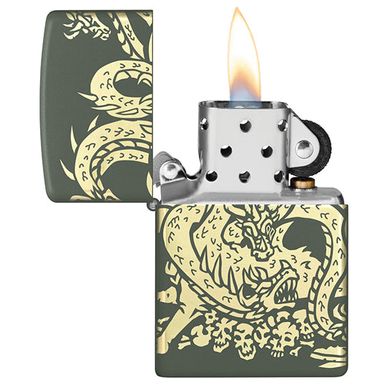 ZIPPO 48907 DRAGON DESIGN