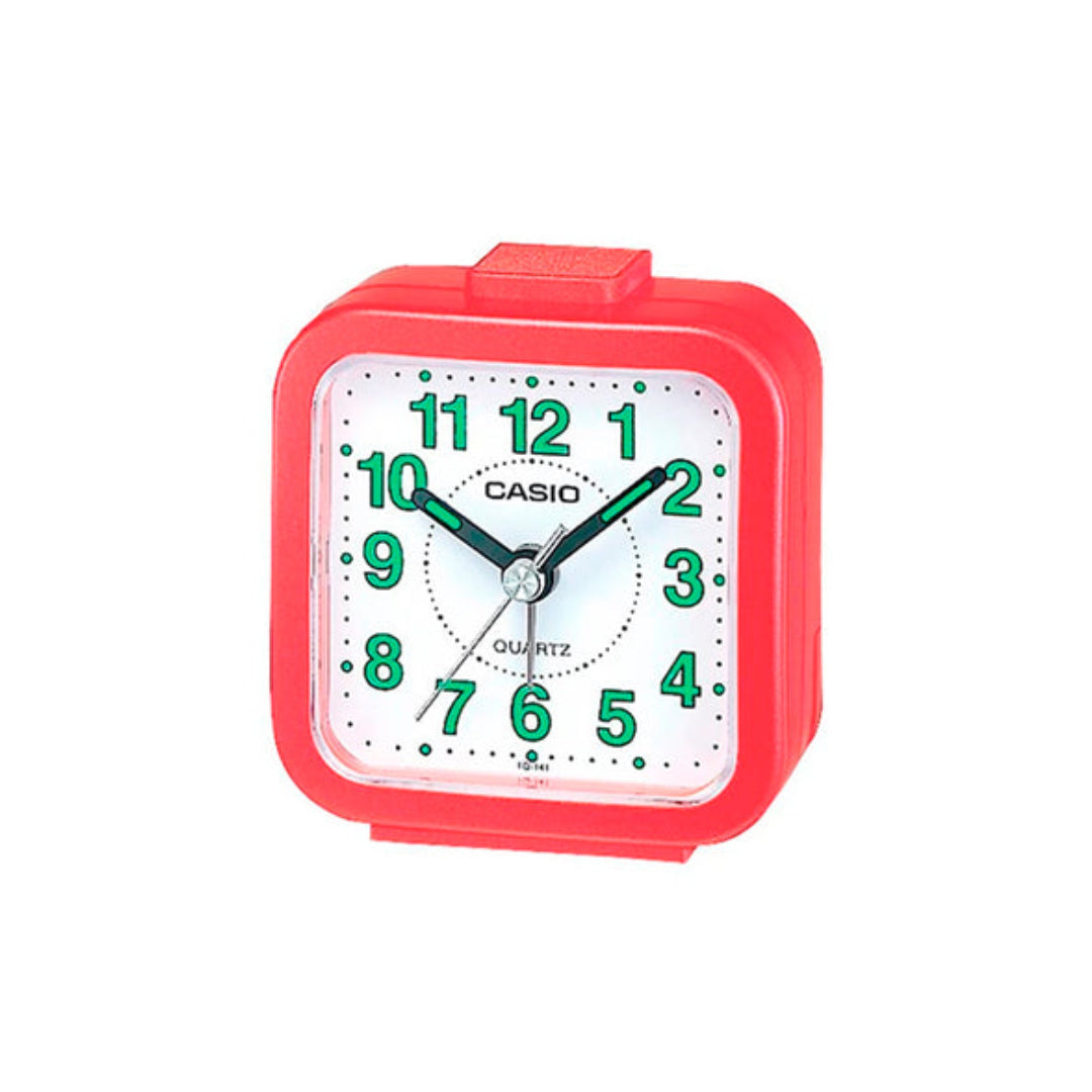 Reloj despertador Casio TQ 141 4DF ROJO