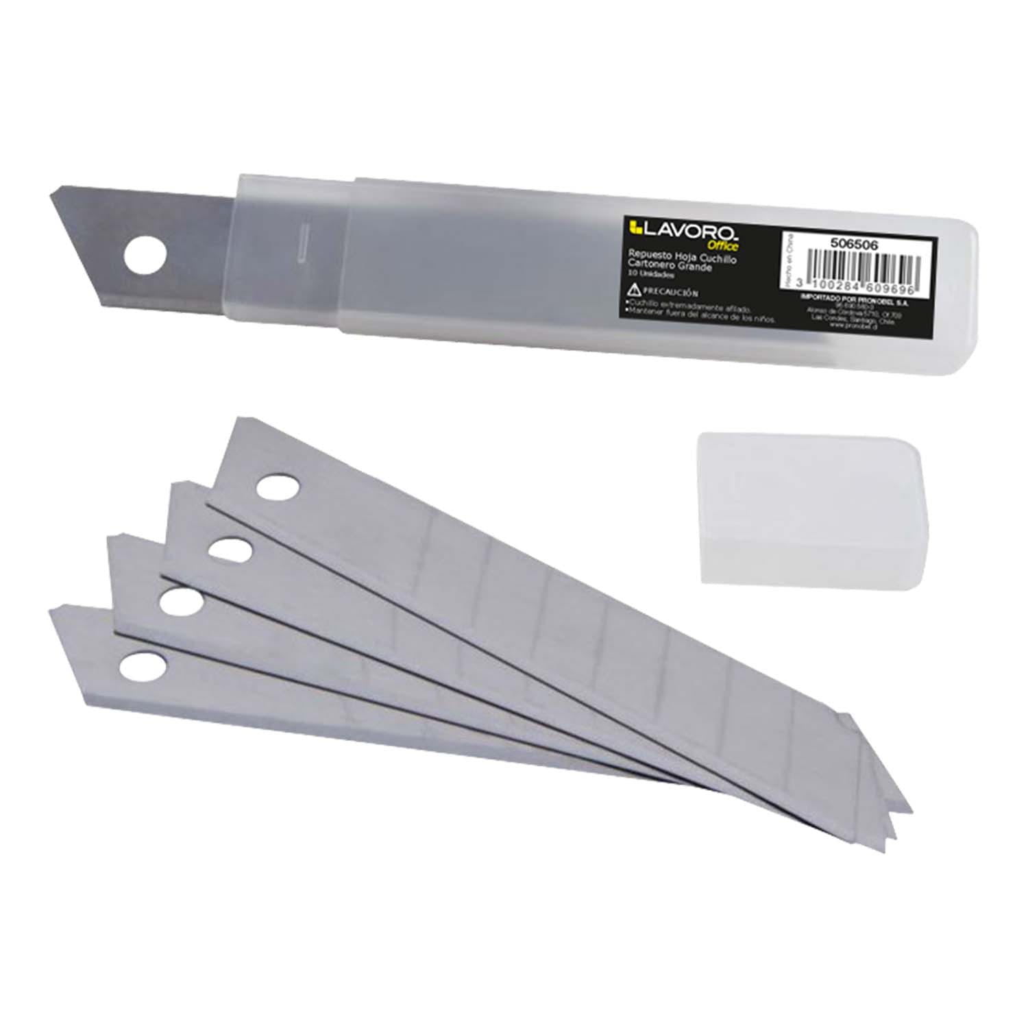 REPUESTO HOJA CARTONERO GRANDE LAVORO 506506 (PACK 10 UNIDADES)