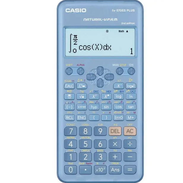 CALCULADORA CIENTIFICA FX-570ES PLUS-AZUL 2E CASIO