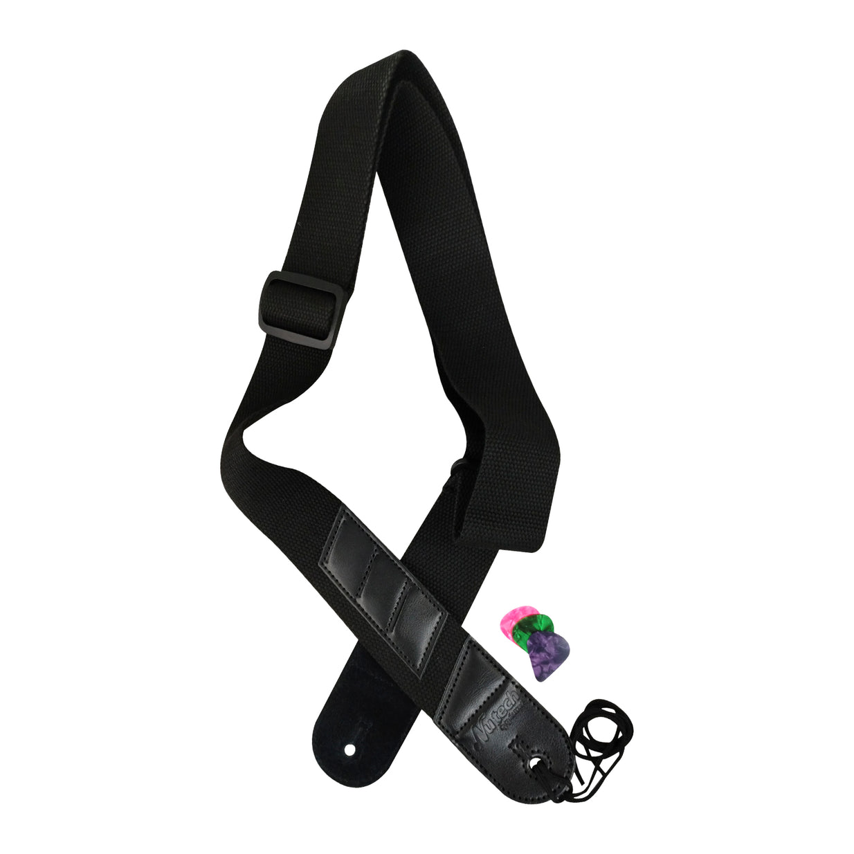 Correa para guitarra Nutech 6316 con portaúñetas