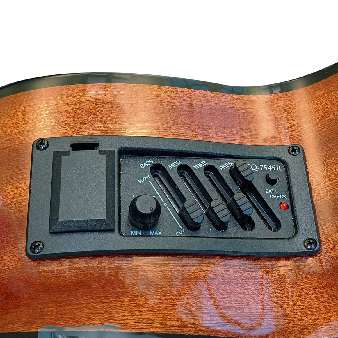 BAJO ELECTRO ACUSTICO 44" 4 CUERDAS SEVILLANA 6539