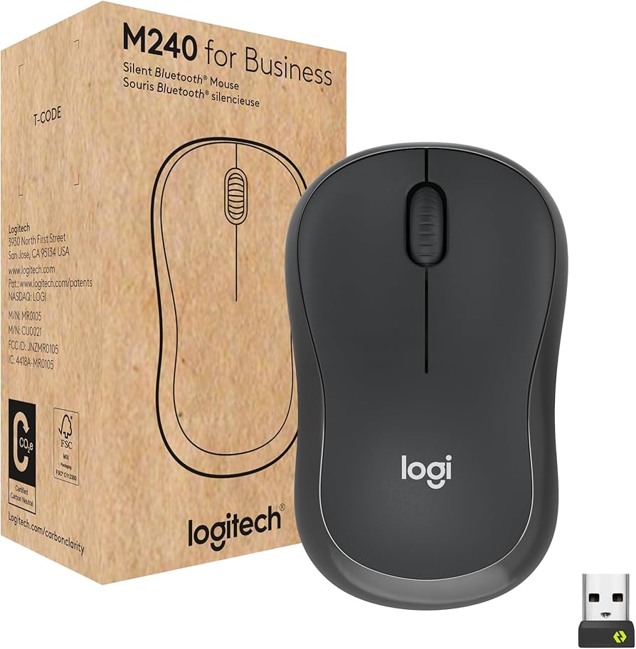 MOUSE BLUETOOTH M240 SILENT GRAFITO LOGITECH