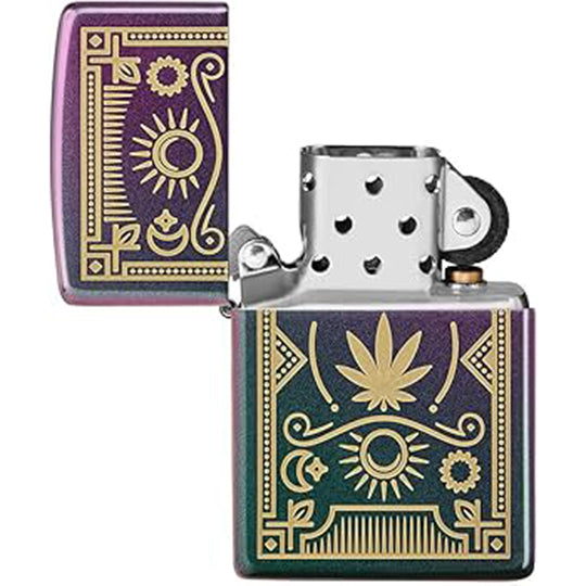 ZIPPO 49516 CANNABIS DESIGN