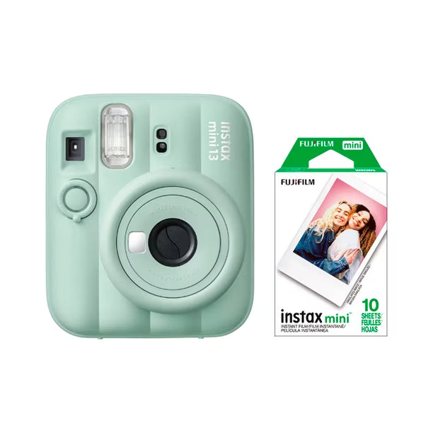 Kit Cámara Instantánea Instax Mini 13 Verde + Film 10