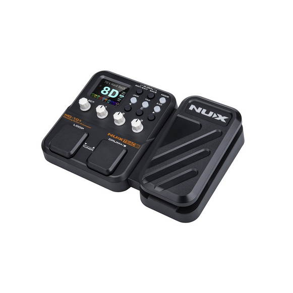 PEDALERA MULTIEFECTOS GUITARRA MG-101 NUX