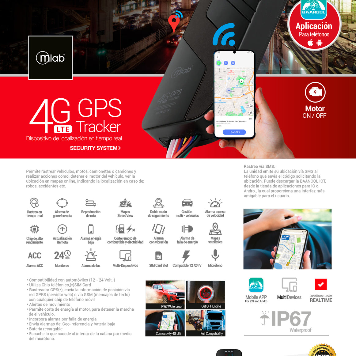 Gps Tracker Mlab (9223)