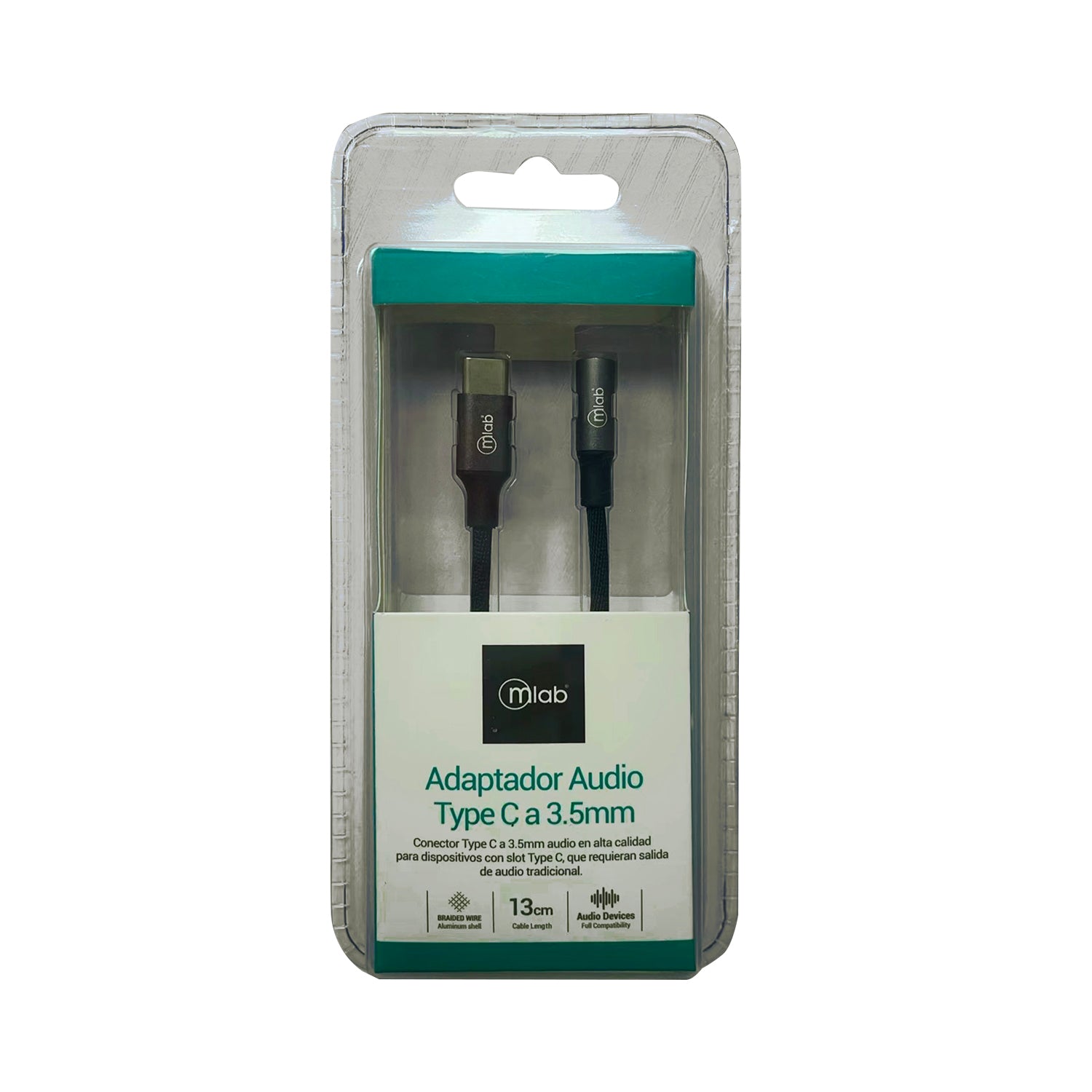 ADAPTADOR TIPO C A MINI PLUG H MLAB 9351