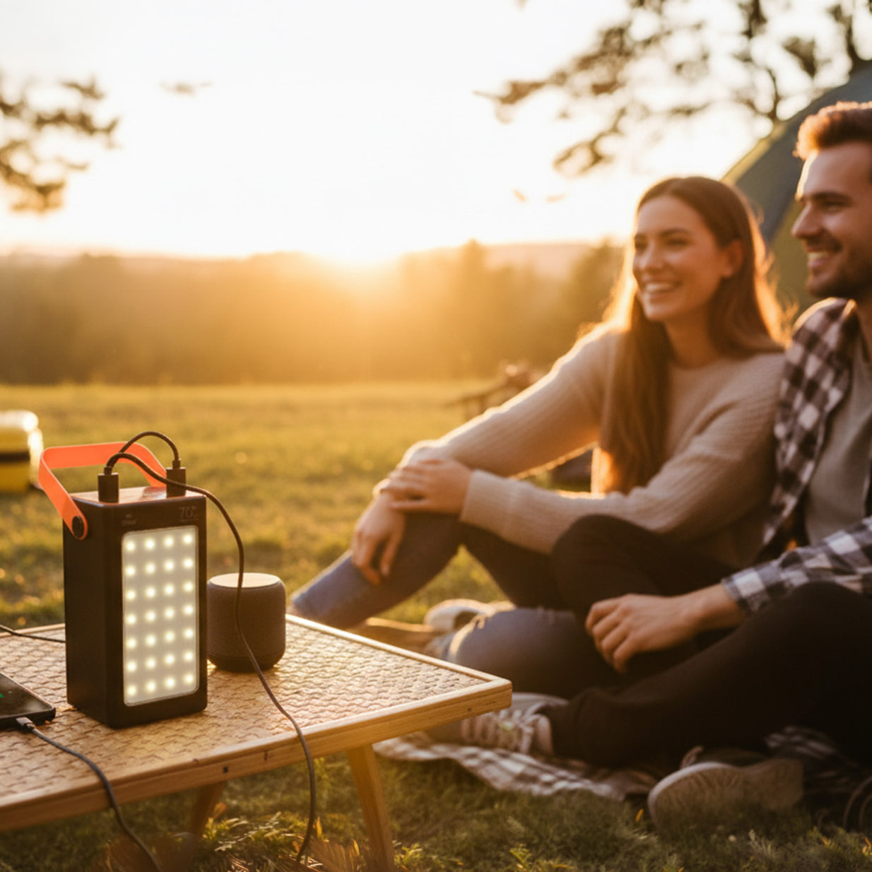 Powerbank Mlab 9669 Gigantic Light 70.000mAh Carga Rápida 22.5W Linterna LED 4 Modos Correa