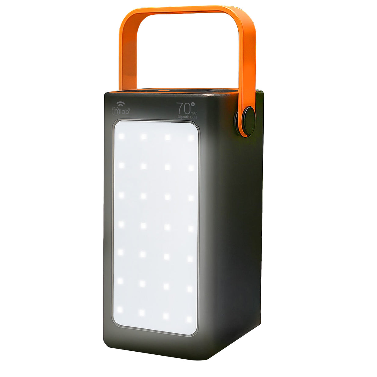 Powerbank Mlab 9669 Gigantic Light 70.000mAh Carga Rápida 22.5W Linterna LED 4 Modos Correa