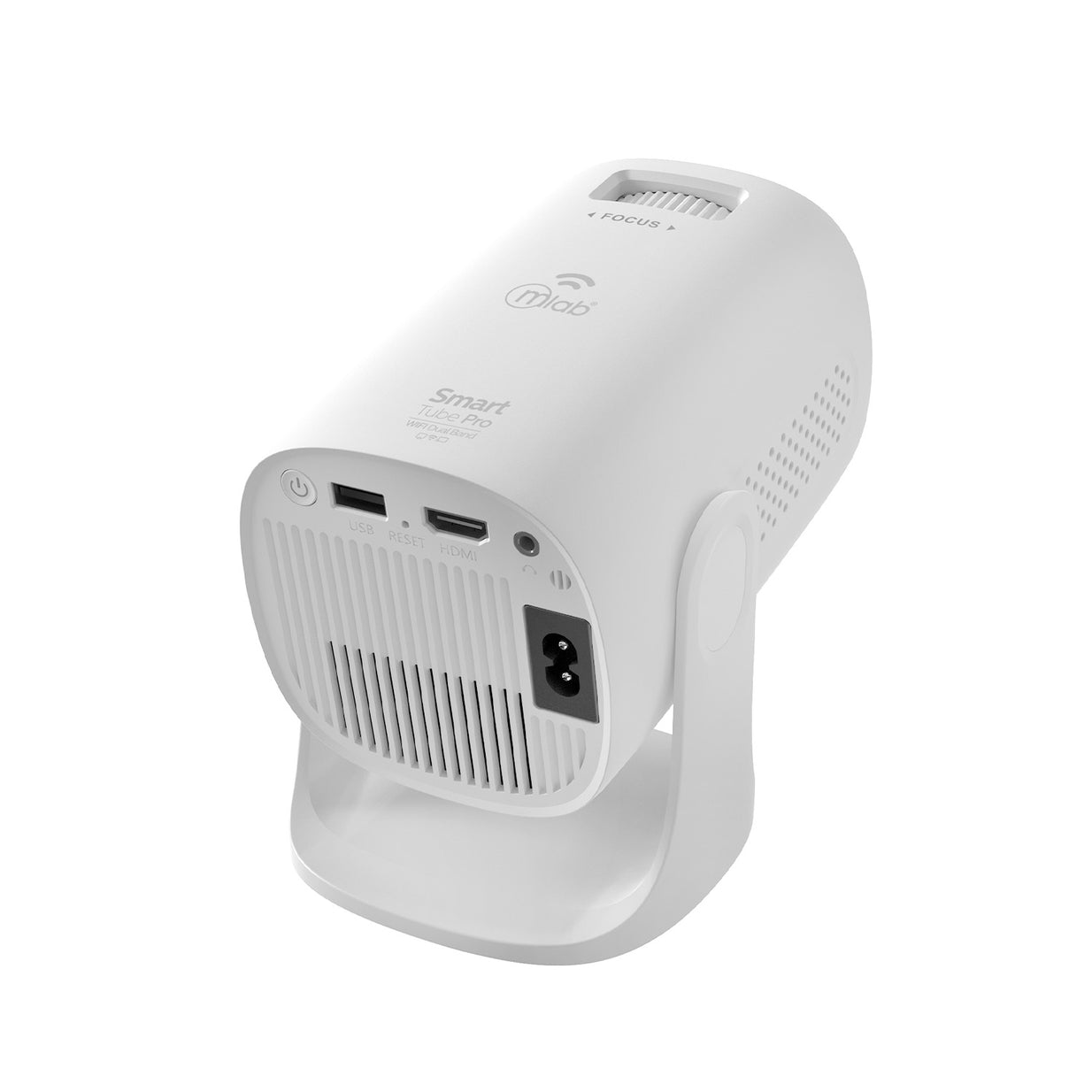 Proyector HD 720p Mlab Smart Tube Pro 9710 Wi-Fi 6