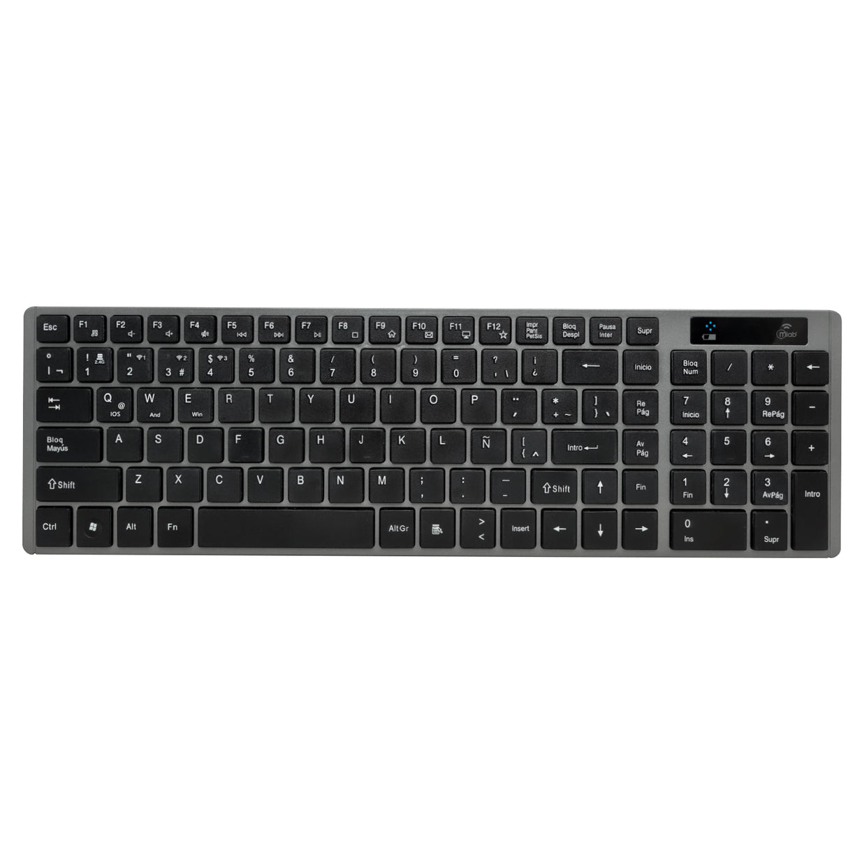 TECLADO MLAB 9739 INALA Y BLUETOOTH SPACE K98BT