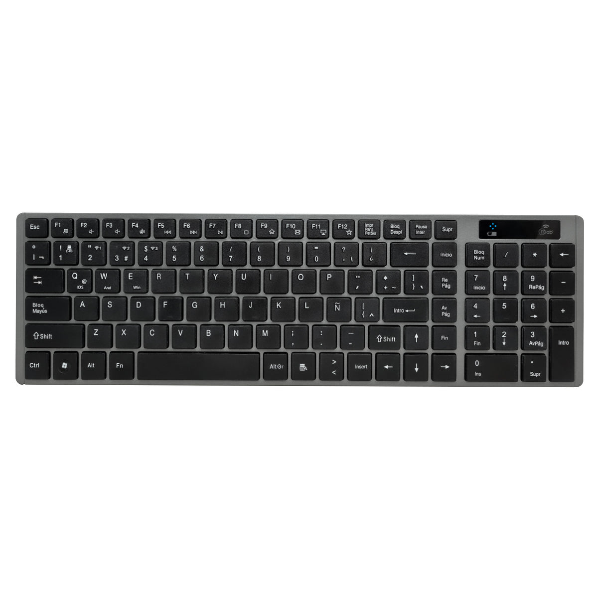 TECLADO MLAB 9739 INALA Y BLUETOOTH SPACE K98BT