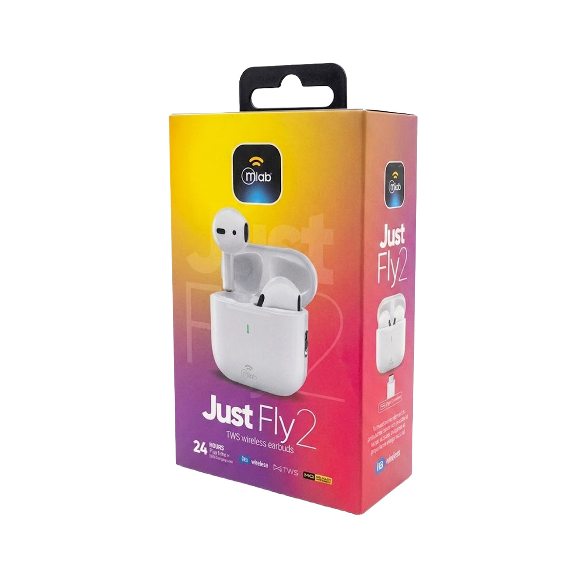 AUDIFONO MLAB JUST FLY2 BLANCO 9772