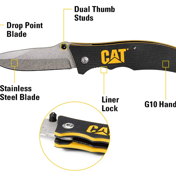 Cuchilla plegable Cat 980002