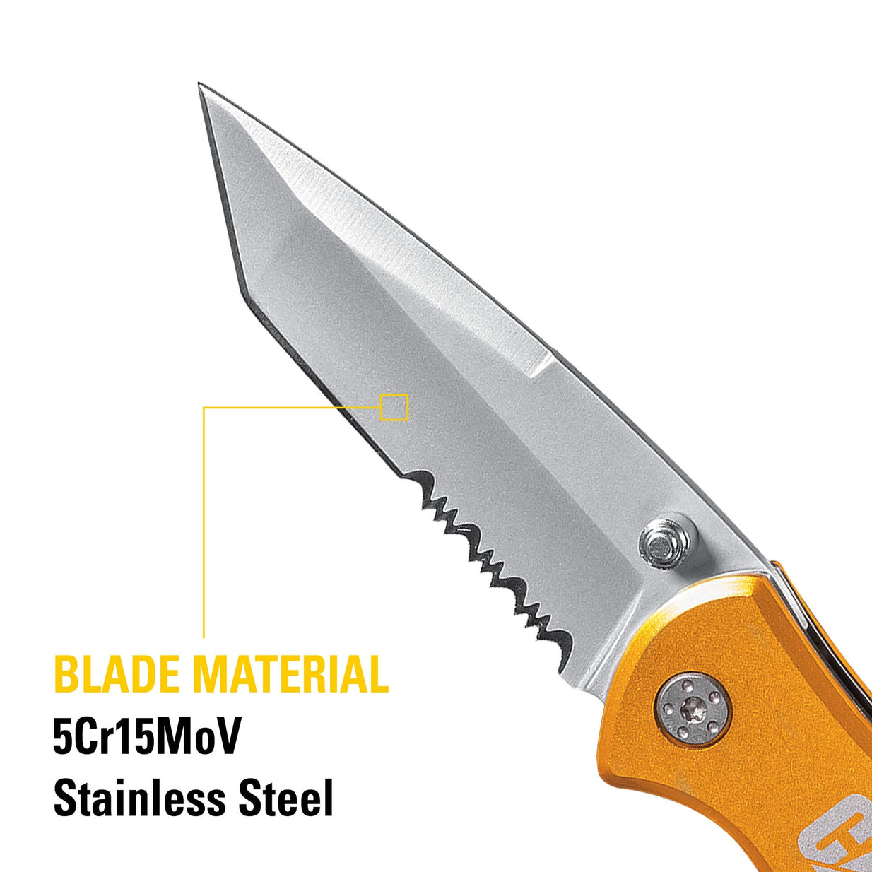 Cuchilla Plegable dentada Cat 980011