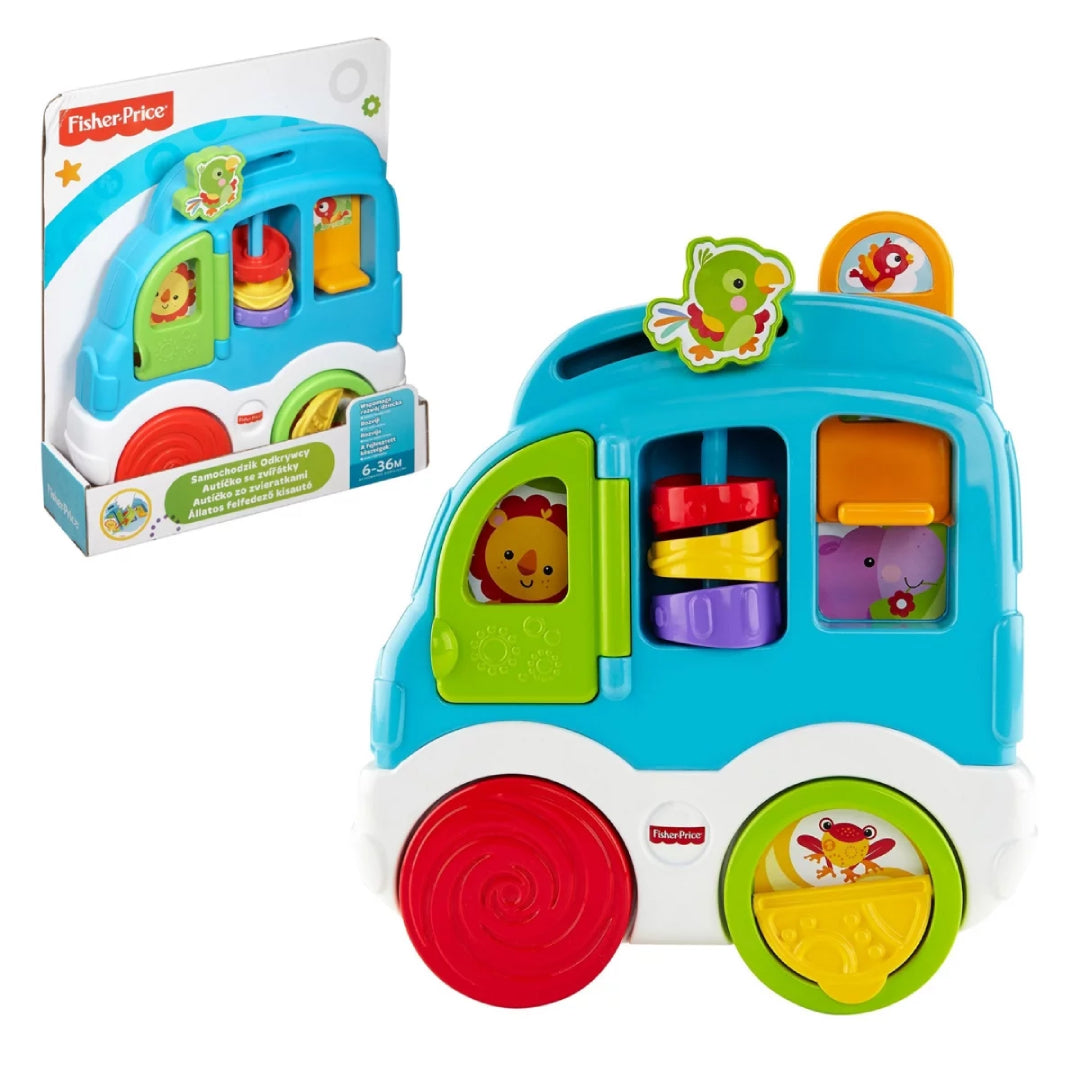 ACTIVIDADES ANIMALES AUTO FISHER-PRICE CMV95 CMV93