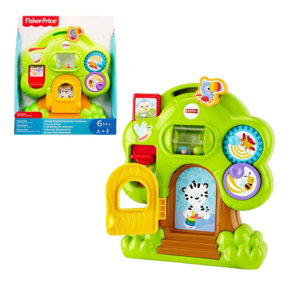 ACTIVIDADES ANIMALES CASA DE ARBOL FISHER-PRICE CMV95 CMV94