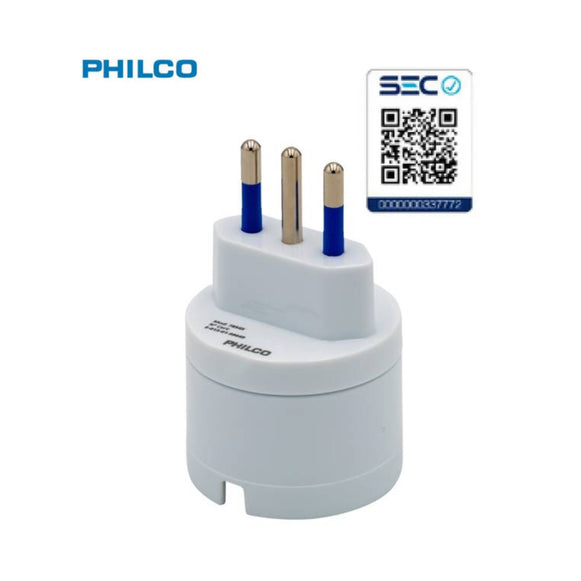 ADAPTADOR DE ENCHUFE SCHUKO PHILCO 8545