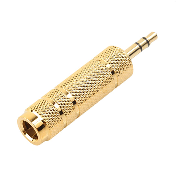 ADAPTADOR PLUG 6.3MM HEMBRA A PLUG 3.5MM MACHO MA-680/MG