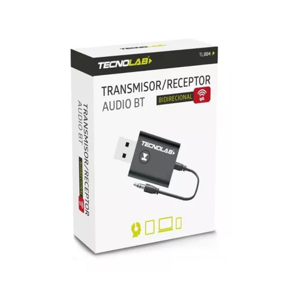 ADAPTADOR TRANSMISOR-RECEPTOR AUDIO BT TECNOLAB TL084