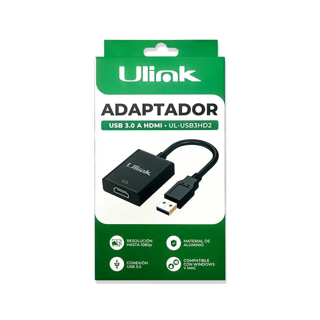 ADAPTADOR USB 3.0 A HDMI UL-USB3HD2 ULINK