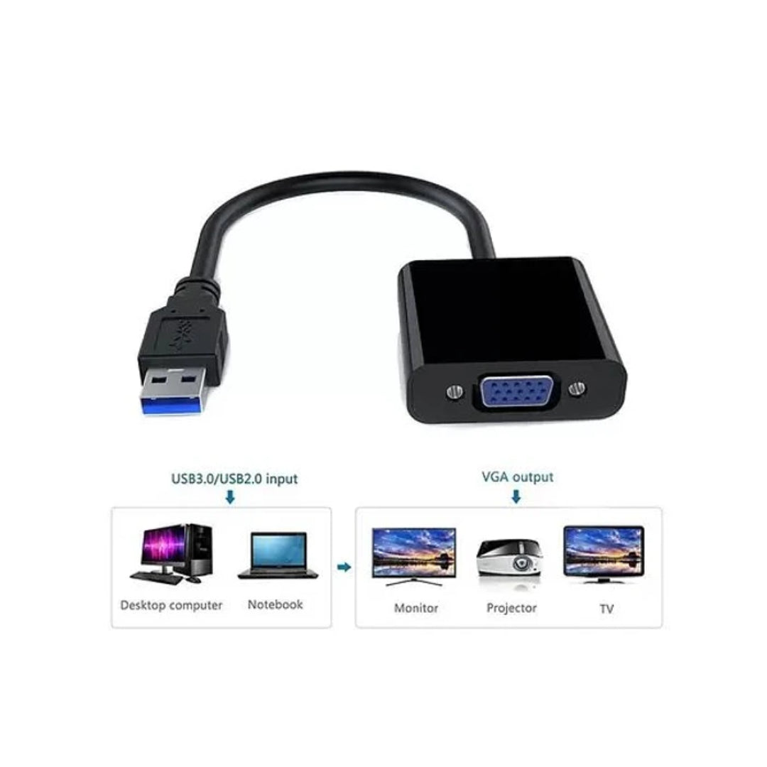 ADAPTADOR USB 3.0 A VGA BIRLINK BR10279
