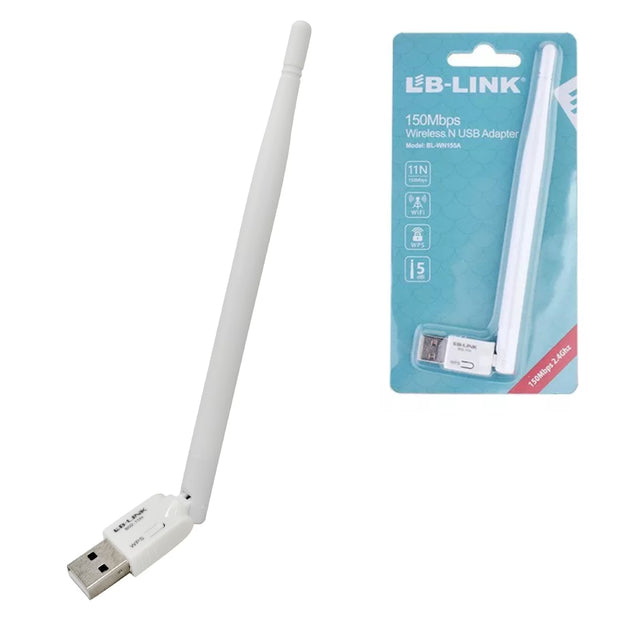 ADAPTADOR USB WIFI 150MBPS BL-WN155A LB-LINK