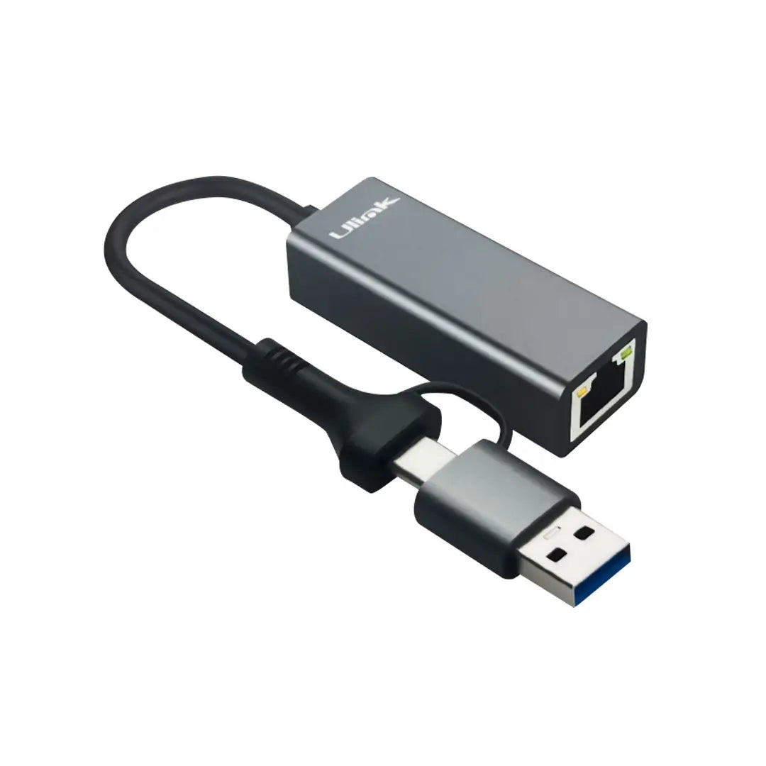 ADAPTADOR USB/C 3.0 A RED RJ45 ULINK UL-GBUSBCA
