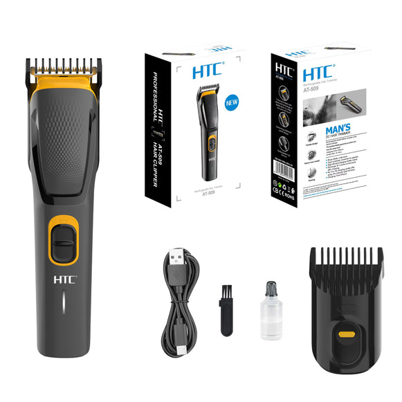 AFEITADORA DE CUERPO Y CARA RECARGABLE HTC AT-509