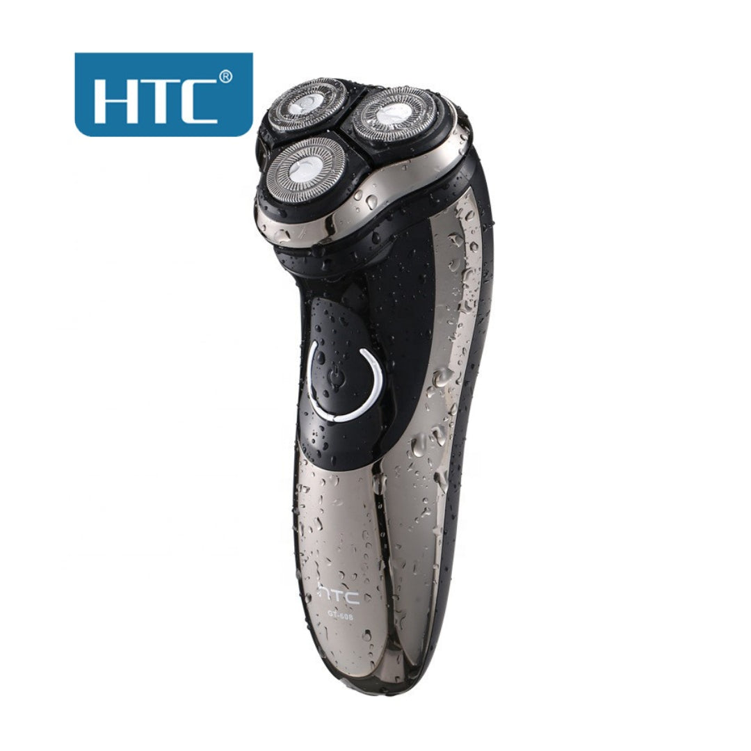 AFEITADORA ROTATORIA PARA BARBA RECARGABLE HTC GT-608