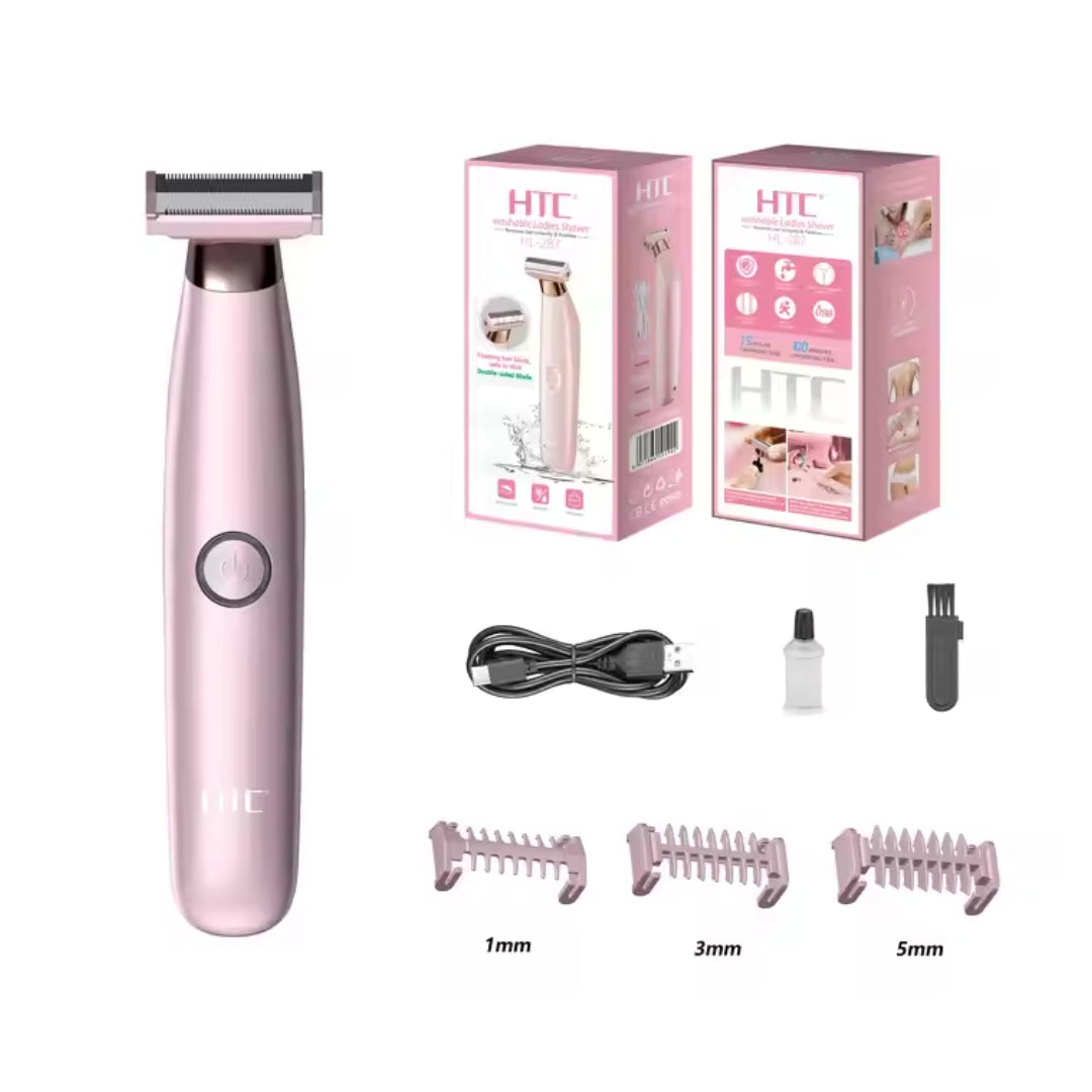 AFEITADORA PARA MUJERES RECARGABLE HTC HL-287