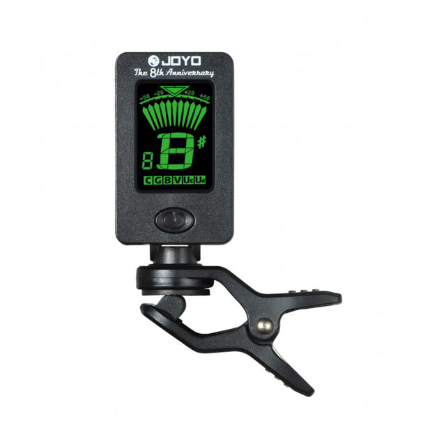 AFINADOR CLIP CROMADO VIOLIN/UKEL/GUITARRA/BAJO JT-01 JOYO