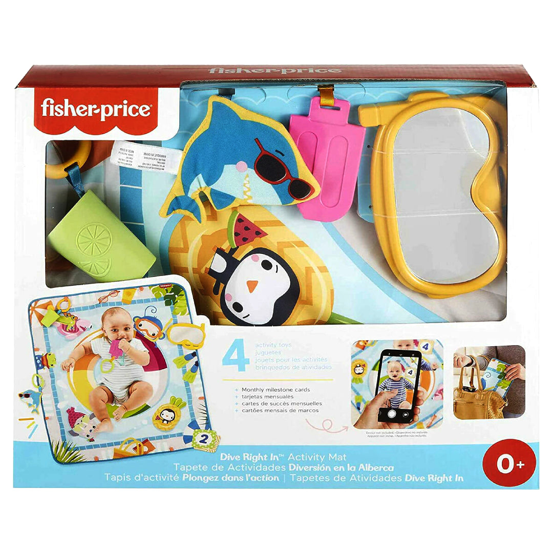 ALFOMBRA PISCINA DE ACTIVIDADES FISHER-PRICE GRR44