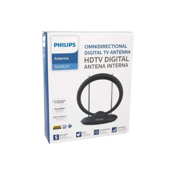 ANTENA HD DIGITAL OMNIDIRECCIONAL PHILIPS SDV6231
