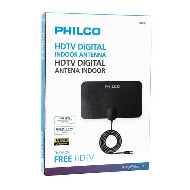 ANTENA PARA TV DIGITAL INTERIOR PHILCO 48292