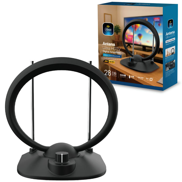 ANTENA TV DIGITAL ULTRA HDTV INTERIOR MLAB 9561