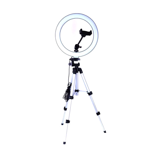 ARO DE LUZ LED 10" + TRIPODE 65CM FASTLINK FLR-25