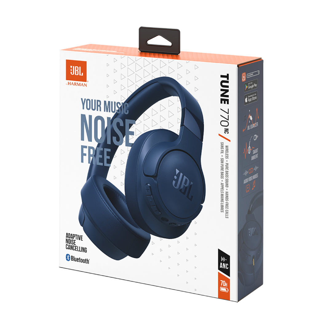 AUDIFONOS BLUETOOTH CON ANC TUNE 770NC AZUL JBL