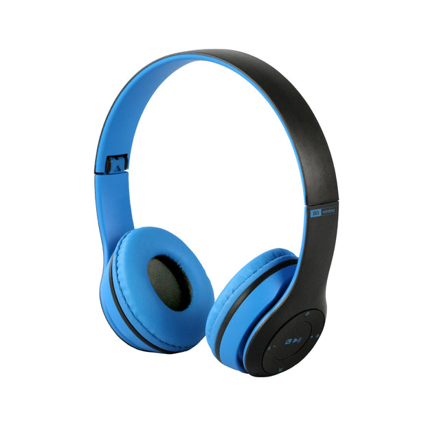 AUDIFONOS BT AZUL SMART-BASS MLAB 9067