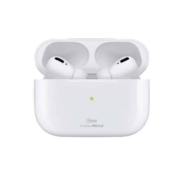 AUDIFONOS BT CON ANC AIR BASS PRO 4.0 BLANCO MLAB 9367