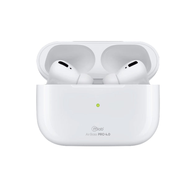 AUDIFONOS BT CON ANC AIR BASS PRO 4.0 BLANCO MLAB 9367
