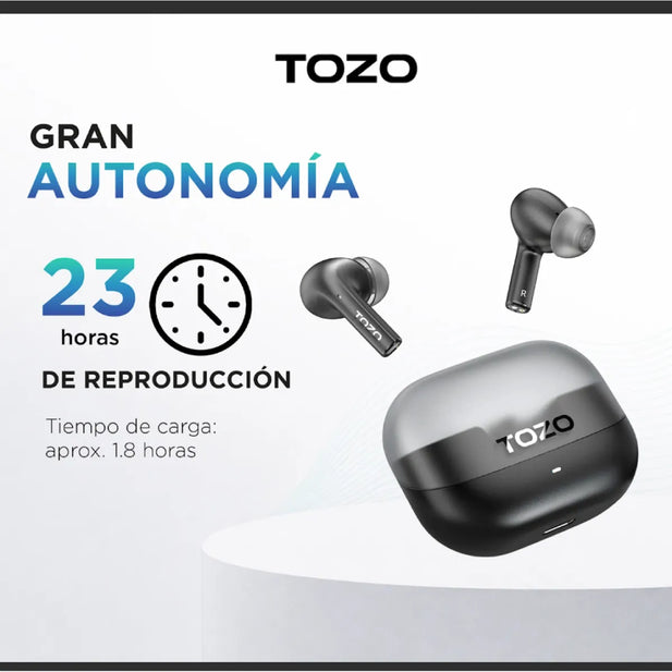 AUDIFONOS BT IN EAR AGILE NOVA TOZO