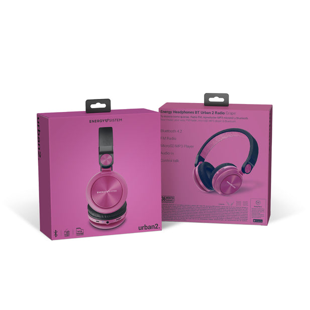 AUDIFONOS BT URBAN 2 VIOLETA ENERGY SISTEM 448906