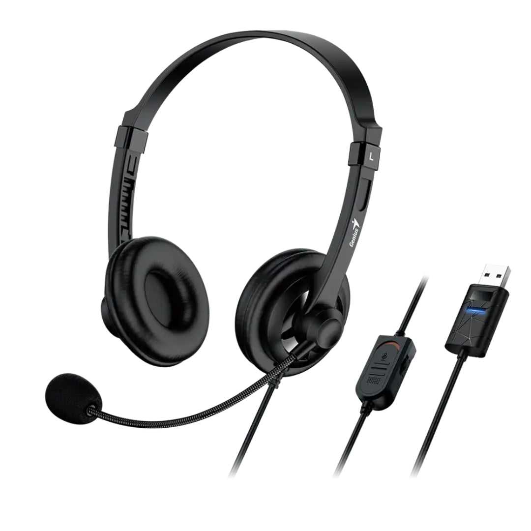 AUDIFONOS CON MICROFONO USB GENIUS HS-230U