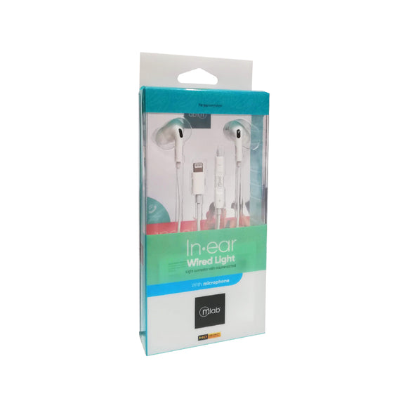 AUDIFONOS C/ML LIGHTNING BLANCO MLAB