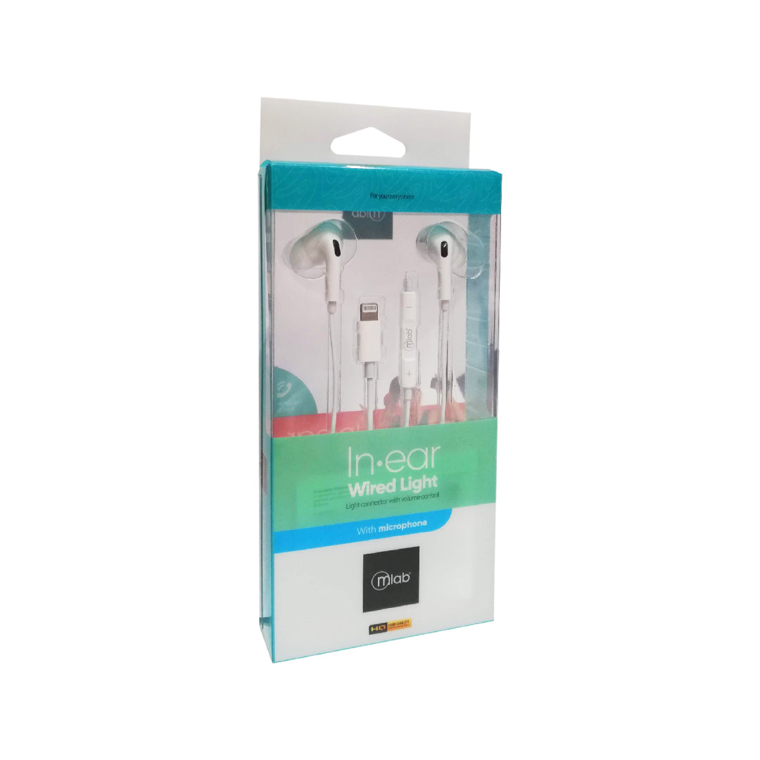 AUDIFONOS C/ML LIGHTNING BLANCO MLAB