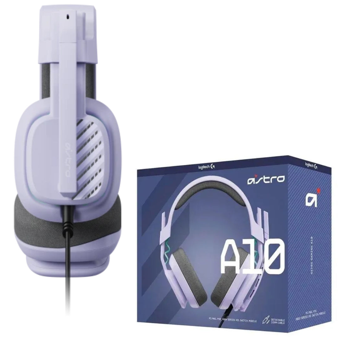 AUDIFONOS GAMER A10 ASTRO LILA LOGITECH