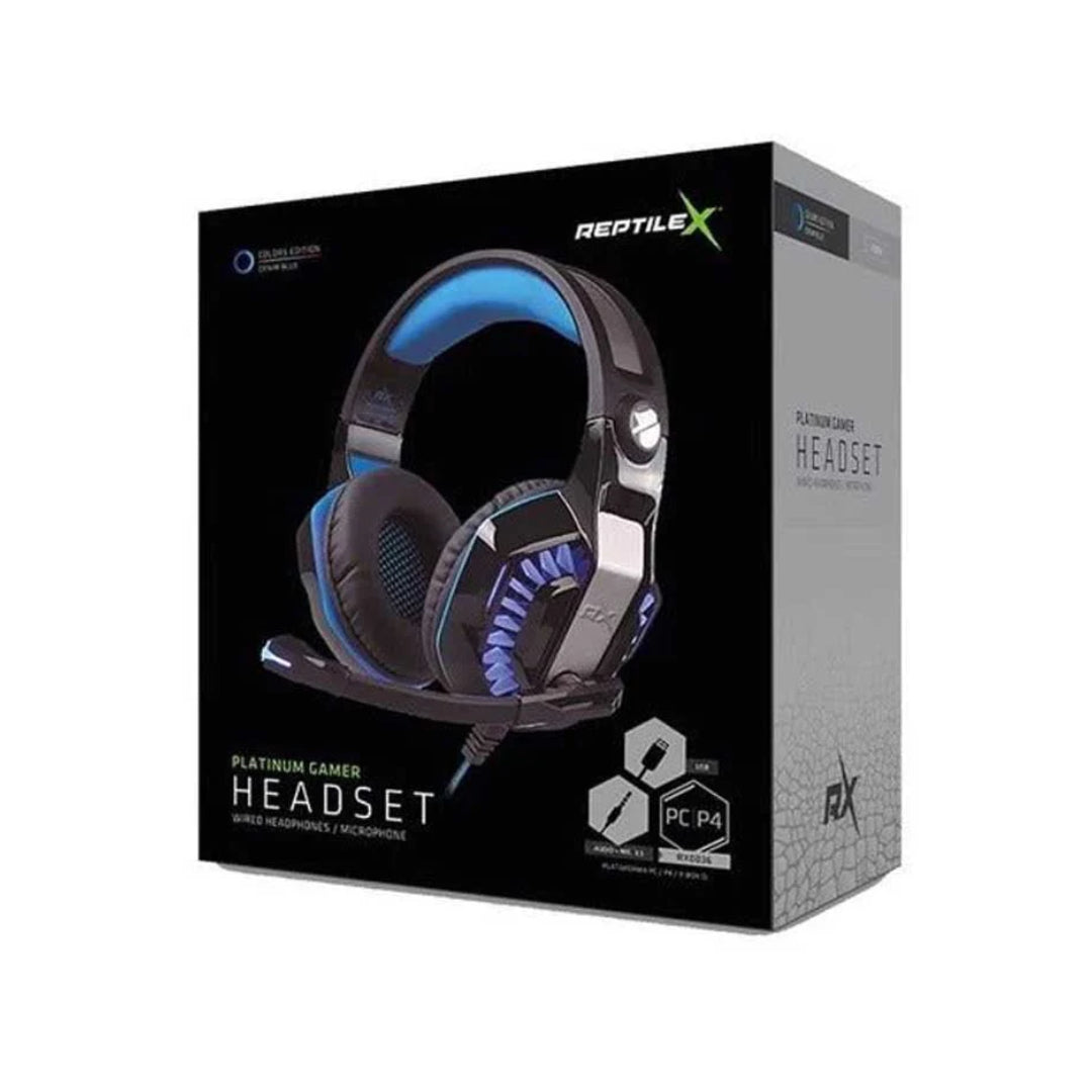 AUDIFONOS GAMER PLATINUM GAMER REPTILEX RX0036